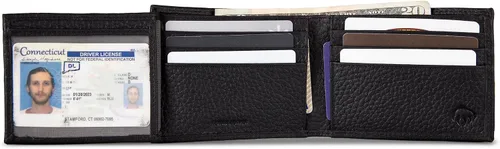 Miniatura 6 de WOLVERINE Men's Bifold Leather and Canvas Wallets
