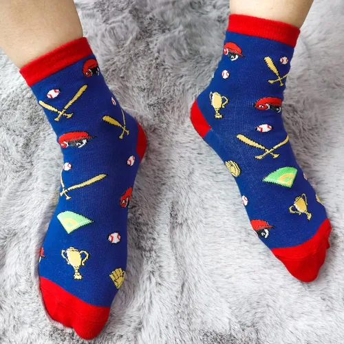 Miniatura 4 de Belloxis Calcetines para niños, regalos de fútbol, baloncesto y béisbol para niños de 8 a 12 años