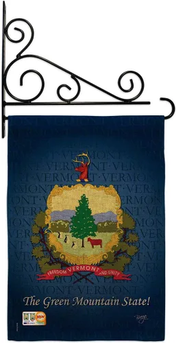Miniatura 13 de Bandera de jardín de Estados Unidos de Vermont Regional, Estados Unidos, Territorios de Estados Unidos, República de país, área particular, pequeña
