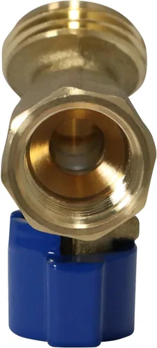 Miniatura 3 de XFITTING - Manguera roscada hembra de 1/2 pulgada x 3/4 pulgadas, manguera roscada Bibb sin torceduras, 1/4 de vuelta, latón, agua o aceite