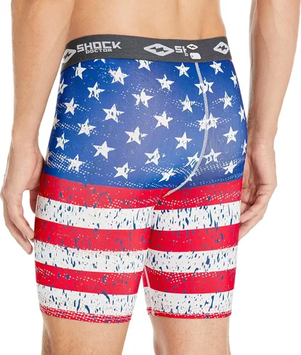 Miniatura 2 de Shock Doctor mens 221 Boy's Compression Shorts