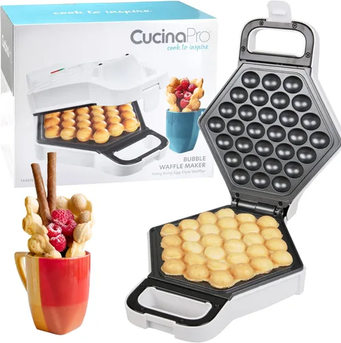 Miniatura 10 de Waflera de burbujas CucinaPro, Negro