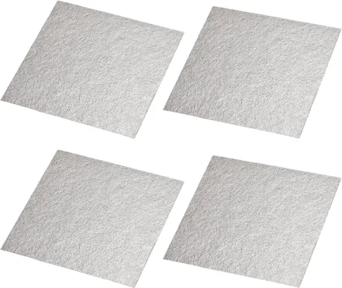 Miniatura 8 de uxcell Cubierta de guía de ondas para horno de microondas, placa de mica, placa de aislamiento, kit de reparación de 3.9 x 4.7 pulgadas, 4 piezas