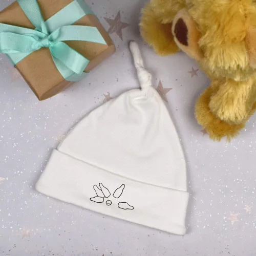 Miniatura 3 de Skittles & Ball' Baby Beanie Hat (BH00020256) White