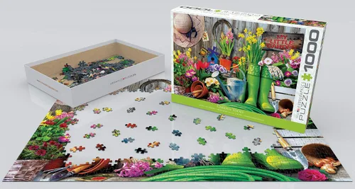 Miniatura 3 de EuroGraphics (EURHR Garden Tools - Rompecabezas de 1000 piezas de 1000 piezas (6000-5391), verde