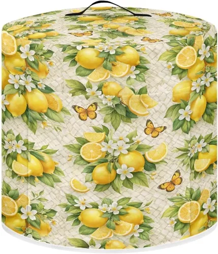 Miniatura 11 de Suobstales Cubierta antipolvo con estampado de girasol para olla instantánea de 6 cuartos de galón, diseño de nota musical, cubierta de olla a Nota