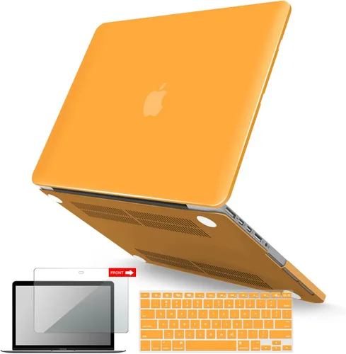Miniatura 25 de IBENZER Compatible con MacBook Pro de 13 pulgadas 2015 2014 2013 finales 2012 A1502 A1425, carcasa rígida y cubierta de teclado y protector