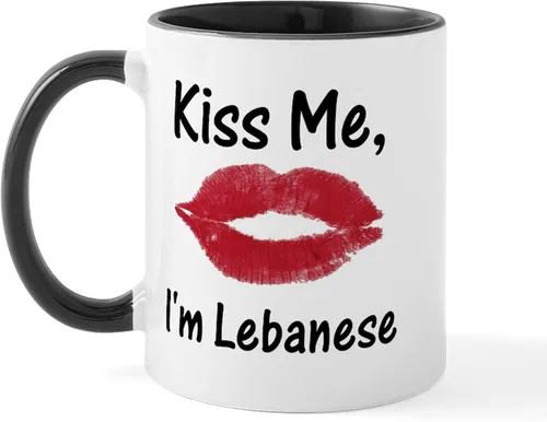 Miniatura 18 de CafePress #1 - Taza de café de cerámica libanesa de 11 oz (11.0 fl oz)