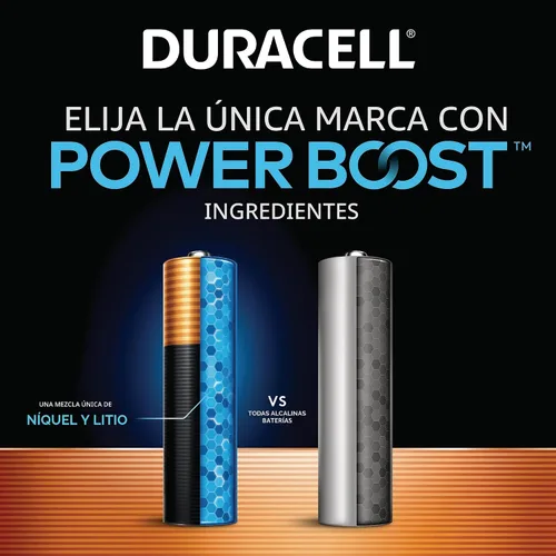 Miniatura 3 de Duracell Coppertop - Pilas AAA con ingredientes Power Boost, paquete de 8 unidades, pilas triple A con energía duradera, batería alcalina AAA