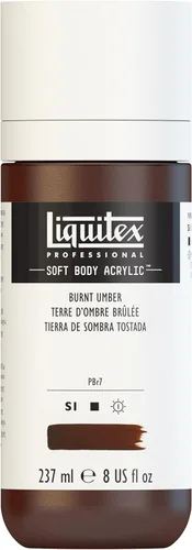 Miniatura 34 de Liquitex Professional Soft Body - Pintura acrílica, botella de 2 onzas (59 ml), blanco titanio Titanio Blanco