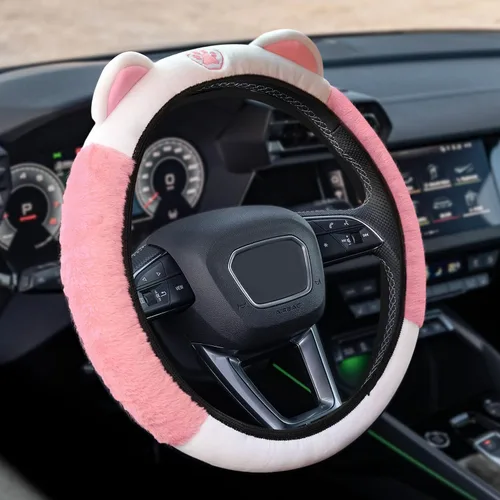Miniatura 11 de Funda para Volante de Auto, Accesorios para Volante, Funda Universal de 15 Pulgadas de Microfibra Transpirable LCE de Seda, Protector Universal