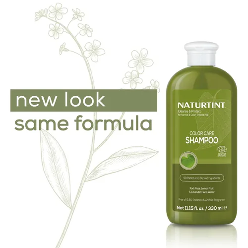 Miniatura 6 de Naturtint Champú para el cuidado del color para cabello teñido, seco o normal, formulado para mantener la vitalidad sin parabenos, lauril sulfato