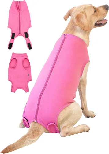 Miniatura 9 de Traje de recuperación de cirugía para perros – Después de la esterilización, heridas abdominales después de la recuperación quirúrgica, antilamida