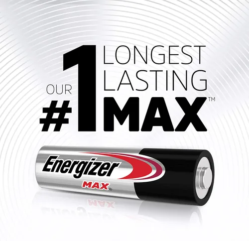 Miniatura 2 de Energizer - Pilas AA y AAA, paquete combo de 48 unidades, contiene 24 pilas Max doble A y 24 pilas Max triple A