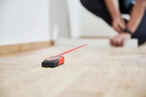 Miniatura 8 de Leica DISTO D1 Medidor de distancia láser de 120 pies con Bluetooth 4.0, negro/rojo