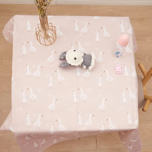 Miniatura 7 de Tapete de salpicaduras para debajo de la silla alta, artes/manualidades, tapete lavable para derrames de bebé, impermeable, antideslizante, tapete