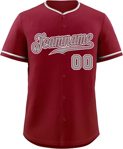 Miniatura 81 de Camisetas deportivas de jersey de béisbol personalizadas, nombre del equipo, número de logotipo, regalo para fanáticos adultos y jóvenes