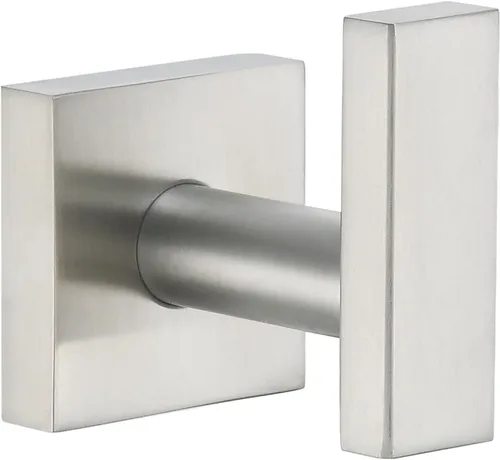 Miniatura 13 de Gancho Simple de Ángulo para Toalla de Baño, Gancho de Pared de Acero Inoxidable para Toalla de Mano y Abrigo, Negro Mate