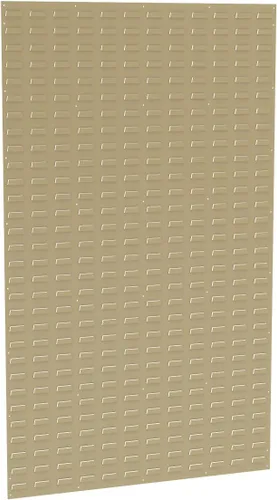 Akro-Mils 30161 Panel de Acero con Lamas de Montaje en Pared para Almacenamiento Pesado de Garaje | Sistema Organizador Colgante de Contenedores de