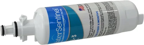 Miniatura 2 de WaterSentinel WSL-3 Filtro de repuesto para refrigerador: compatible con filtros LG LT700P (paquete de 3), azul