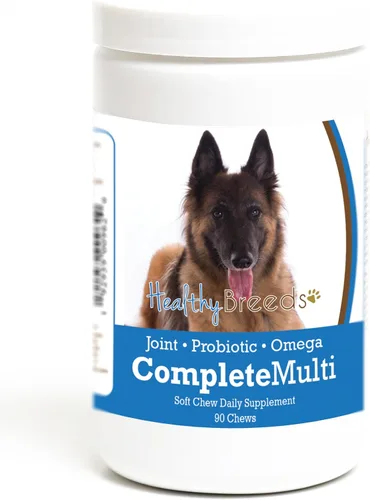 Miniatura 299 de Healthy Breeds Pug todo en uno multivitamínico suave masticable 60