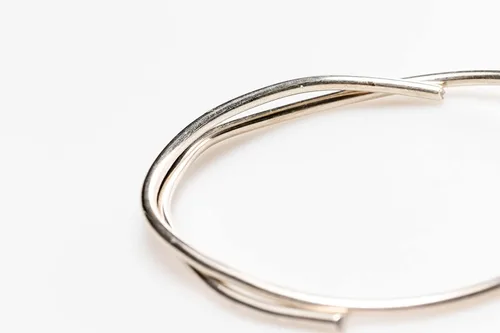 Miniatura 2 de CRAFT WIRE Calibre 6, alambre de plata de ley 925 (redondo) extremadamente suave hecho en EE. UU. - 15 cm
