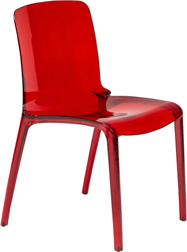 Miniatura 15 de LeisureMod Silla de comedor moderna de mediados de siglo, silla de acrílico para cocina, comedor y decoración contemporánea del hogar