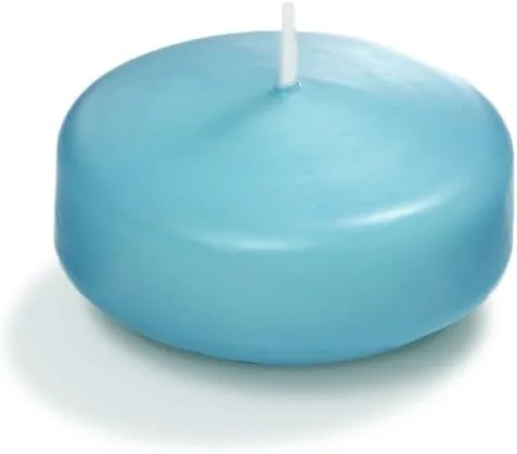 Miniatura 7 de yummi Caja de 18 velas flotantes color rojo rubí de 3 pulgadas