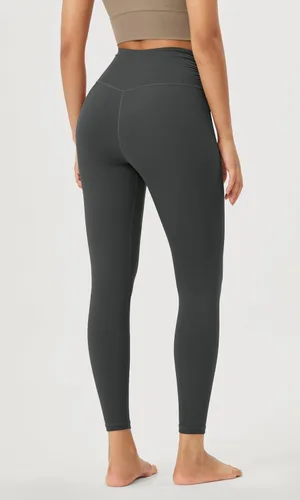 Miniatura 4 de ODODOS Leggings de yoga de cintura cruzada para mujer con bolsillo interior, 232528 pulgadas, pantalones de yoga para entrenamiento cruzado
