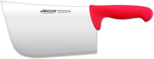 Miniatura 5 de Arcos Cuchillo de carnicero profesional de acero inoxidable nitrum de 11 pulgadas y hoja de 10.827 in. Mango ergonómico de polipropileno. Serie