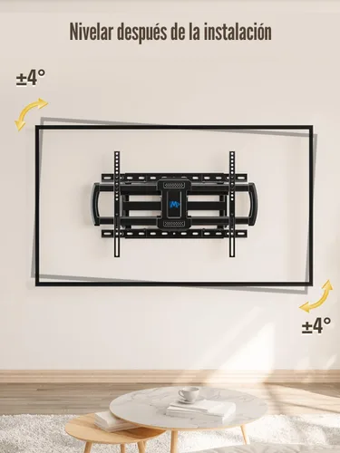 Miniatura 5 de Mounting Dream Soporte de pared para TV para la mayoría de televisores de 42 a 84 pulgadas, soporte de TV premium con certificación UL, movimiento