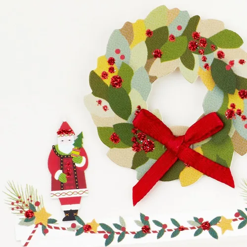 Miniatura 6 de Hallmark - Tarjetas de Navidad hechas a mano en caja (12 tarjetas con sobres) Chimenea, Hogar Feliz