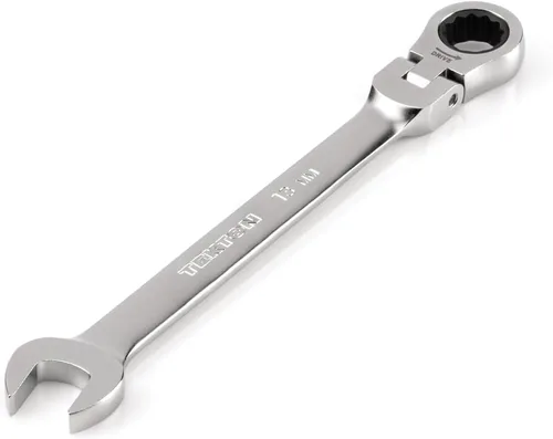 Miniatura 9 de TEKTON Llave combinada con cabeza flexible de 12 puntos de 22 mm WRC26422