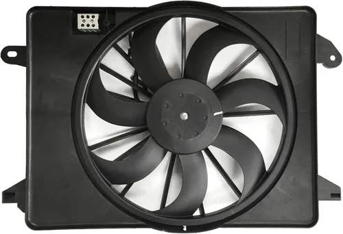 PartsFlow Conjunto de ventilador de refrigeración del radiador del motor para Chrysler 300 2009-2018 para Dodge Challenger/Charger 622550 2009-2018