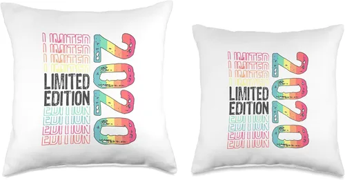 Miniatura 3 de Limited Edition Vintage 2020 Retro Birthday Throw Pillow