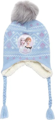 Miniatura 3 de Disney Juego de guantes de nieve aislados para niñas Minnie Mouse o Frozen Winter Hat bufanda y manoplas o guantes niño pequeño