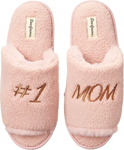 Miniatura 7 de Dearfoams Pantuflas de espuma viscoelástica para mujer