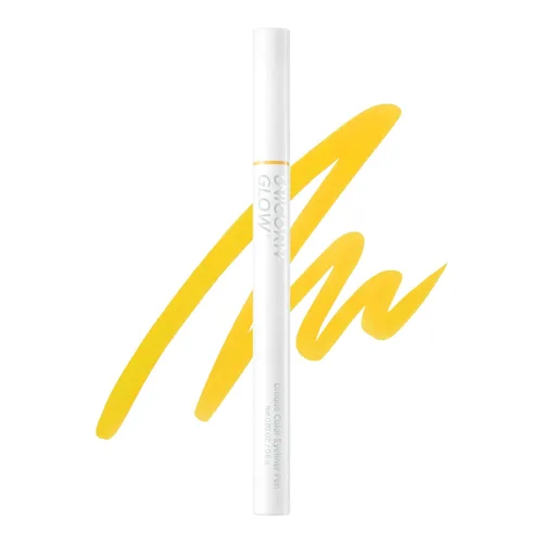 UNICORN GLOW ÚNICO COLOR EYELINER PEN 02 BLOOM - Yellow Pen delineador de ojos