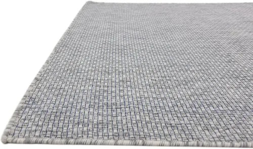 Miniatura 7 de Unique Loom Collection - Alfombra de transición informal para interiores/exteriores, de tejido plano, color gamuza ligera
