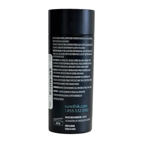 Miniatura 3 de SURETHIK Fibras capilares para adelgazar el cabello, construyendo fibras capilares para ocultar el cabello delgado, cabello de aspecto