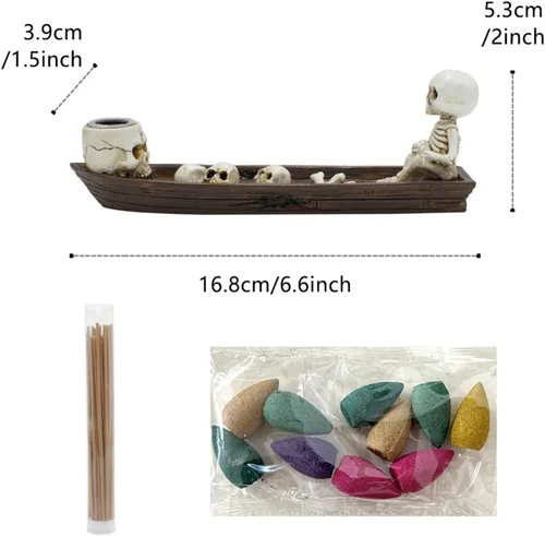 Miniatura 2 de Fenteer Estatua de cámara de resina coleccionable, soporte para quemador de barco, decoración artística retro, adecuada para estudios fotográficos