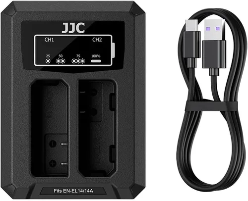 Miniatura 11 de JJC NP-BX1 Cargador de batería USB de doble ranura para Sony ZV-1 ZV1 RX100 VII VI VA V IV III II HX80 HX90 HX90V HX99 HX95 HX350 HX400V HX300 WX500