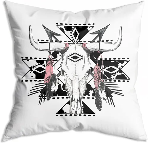 Miniatura 19 de Long Live Cowgirls, funda de cojín suave retro occidental The Cool Girl, funda de cojín decorativa para sofá o cama, 18 x 18 pulgadas, un regalo