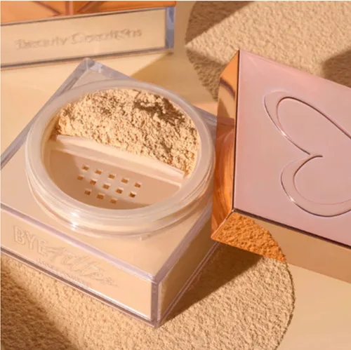 Beauty Creations - Polvo de ajuste suelto que minimiza los poros y las líneas finas, acabado mate, maquillaje facial natural, Honey Me