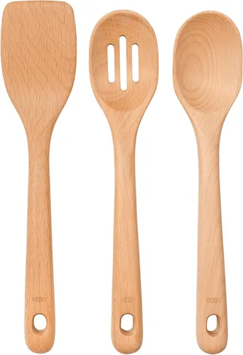 Miniatura 8 de OXO Good Grips - Servidores de ensalada de madera de haya – Set de 2 piezas