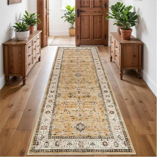 Miniatura 84 de Alfombra de pasillo lavable de 2 x 3 pies - Alfombra antideslizante resistente a las manchas, alfombras y tapetes de cocina duraderos