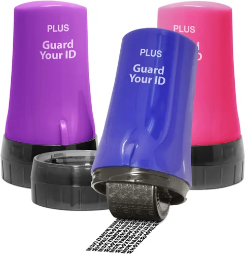 Miniatura 22 de Rodillo avanzado para prevención de robo de identidad y protección de privacidad personal de Guard Your ID, azul, estándar