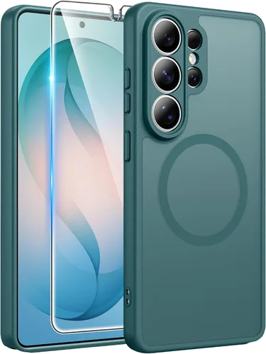 Miniatura 79 de FNTCASE - Funda para iPhone 16 Pro: magnética, mate, translúcida, de grado militar, protectora contra caídas, resistente, fina, duradera y a prueba