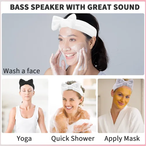 Miniatura 6 de WSYUB Diadema de spa, maquillaje, diademas de maquillaje esponjosas, suministros para fiestas de pijamas, diademas faciales para lavar la cara