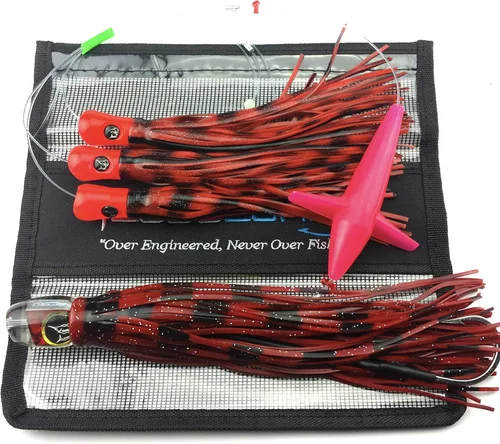 Miniatura 6 de Lobo Lures #200 Pelagic Magic Skipjack Hybrid Daisy Chain Marlin & Atún Trolling Señuelo Uretano Hecho en Estados Unidos